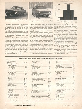 Informe de los dueños: AMC Ambassador - Octubre 1969