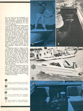 Viaje en bote alrededor de Florida - Enero 1971