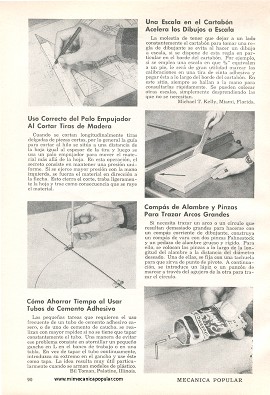 8 útiles ideas para el taller - Septiembre 1960