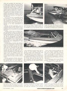 MP Prueba el Bote Frontrunner - Septiembre 1969