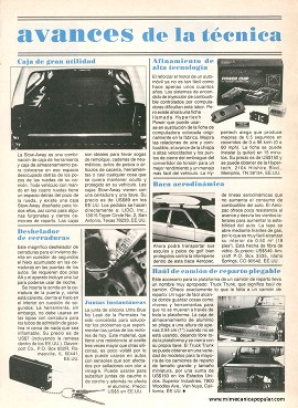 Avances... ...de la técnica - Enero 1988