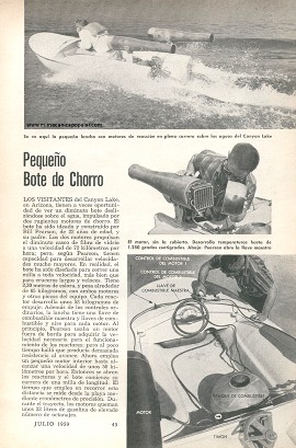 Pequeño Bote de Chorro - Julio 1959