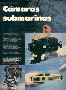 Cámaras submarinas - Octubre 1980