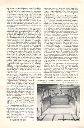 La Camioneta: Vehículo Servicial Por Excelencia - Noviembre 1953