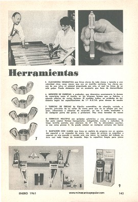 Conozca sus Herramientas - Enero 1961