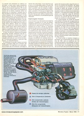 ¿Conviene el motor turbo? -Marzo 1983