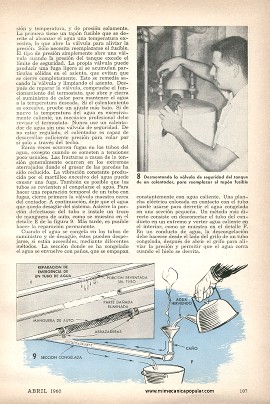 Fontanería Domestica - Abril 1960
