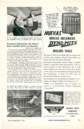 El informe de los dueños: Cadillac - Noviembre 1954