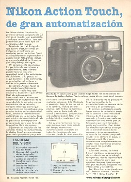 Cámara Nikon Action Touch - Marzo 1987