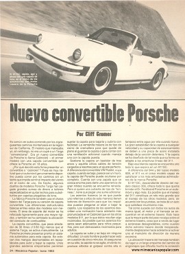 Porsche convertible 911SC - Junio 1983