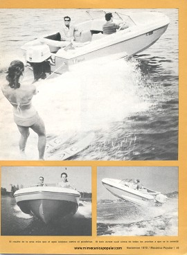 MP prueba el bote Air-Slot de la Wellcraft - Noviembre 1970