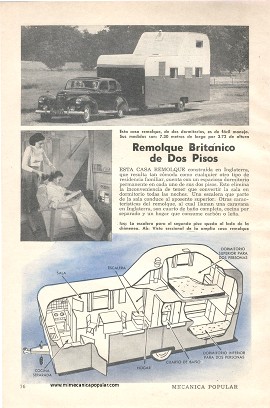 Remolque Británico de Dos Pisos - Julio 1952