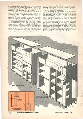 Cómo construir el sector de recreaciones de la casa de MP - Enero 1961