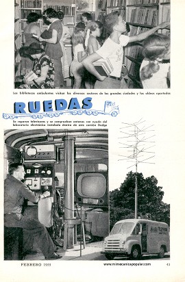 Todo Sobre Ruedas - Febrero 1955