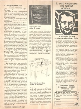 Informe de los dueños: Buick Regal con Turboalimentador - Noviembre 1978