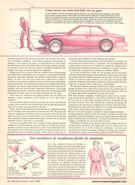 Cómo cargar pesos - Junio 1985