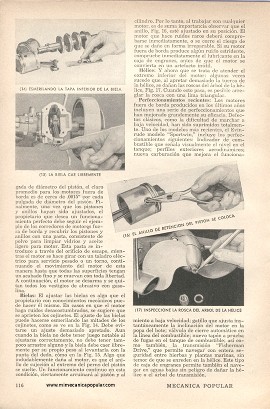 El Cuidado del Motor Fuera de Borda - Octubre 1948