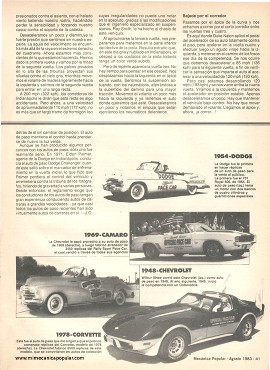 INDY 500 - Los autos que no podrá conducir ni montar- Agosto 1983