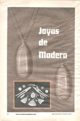 Joyas de Madera - Septiembre 1955