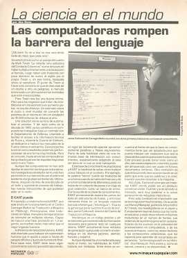 La ciencia en el mundo - Julio 1992