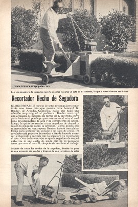 Recortador de Setos de Segadora - Noviembre 1958