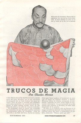 Trucos de Magia - Diciembre 1947