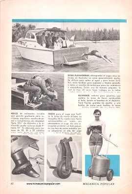 Accesorios para su Bote - Mayo 1959