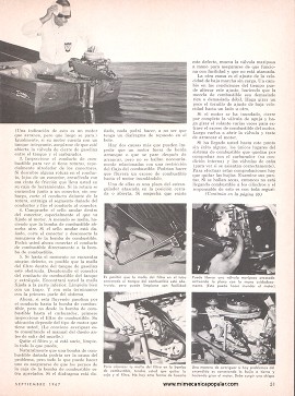 Cómo Arrancar Motores Fuera de Borda Reacios - Septiembre 1967