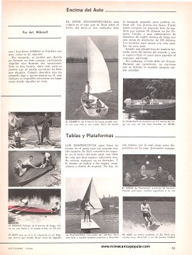 Botes Portátiles Para Vacaciones - Octubre 1966