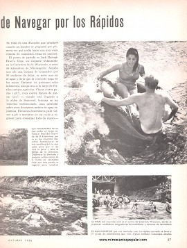 El Deporte de Navegar por los Rápidos - Octubre 1966