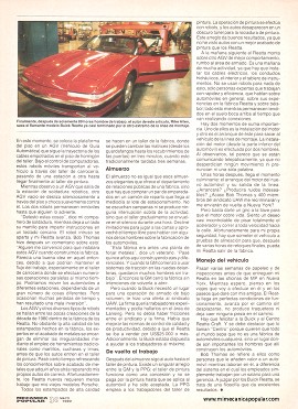 Cómo se fabrica un auto - Mayo 1989