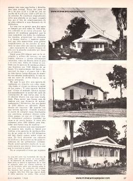 Compre una casa y llévela a su terreno - Diciembre 1968