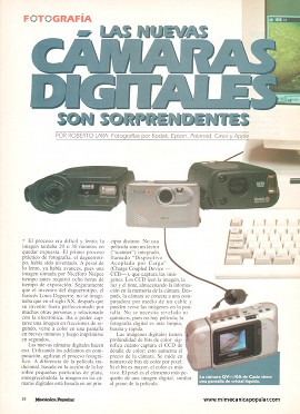 Fotografía: Cámaras Digitales - Octubre 1996