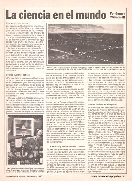 La ciencia en el mundo - Septiembre 1980