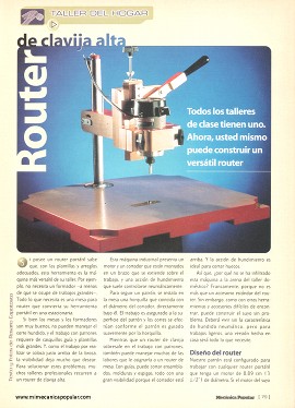 Router-Rebajadora de clavija alta - Marzo 1997