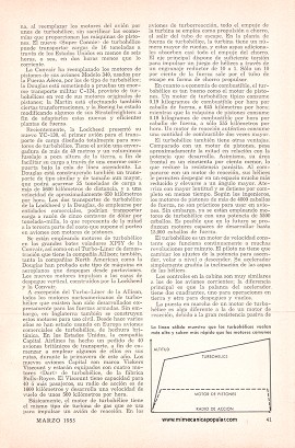 Los Turbohélices Surcan los Aires - Marzo 1955