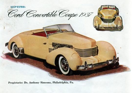 Septimo - Cord Convertible Coupe 1937