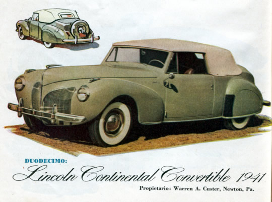 Duodecimo - Lincoln Continental Convertible 1941
