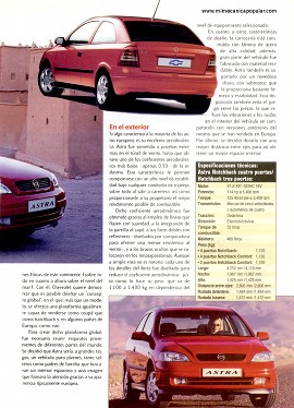 Chevrolet Astra - Septiembre 2000