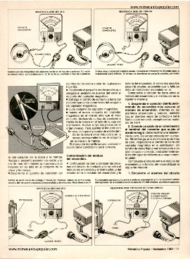 Arreglando la ignición de estado sólido del Ford -segunda parte - Noviembre 1981