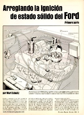 Arreglando la ignición de estado sólido del Ford -primera parte - Octubre 1981