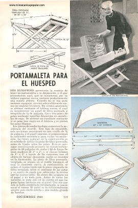 Portamaleta para el Huésped - Diciembre 1960