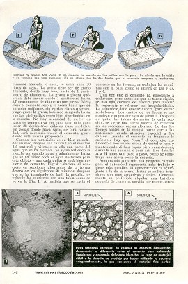 Cómo Colar Concreto - Agosto 1947