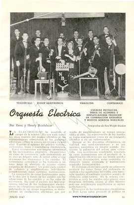 Orquesta Electrónica - Julio 1947