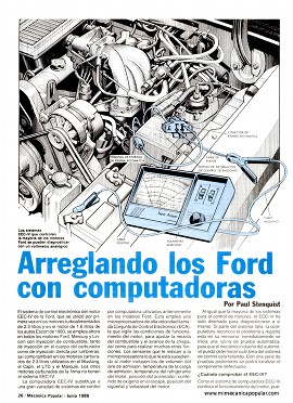 Arreglando los Ford con computadoras - Junio 1986
