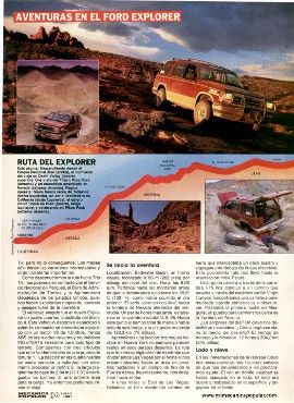 Aventuras en la Ford Explorer - Enero 1991