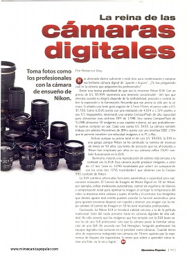 La reina de las cámaras digitales - Octubre 2002