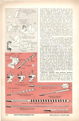 Cómo Usar el Berbiquí - Octubre 1953