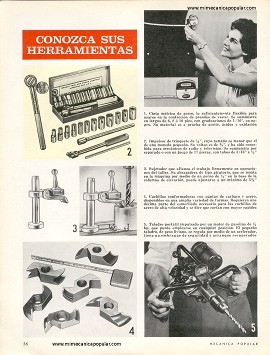 Conozca sus Herramientas - Mayo 1963