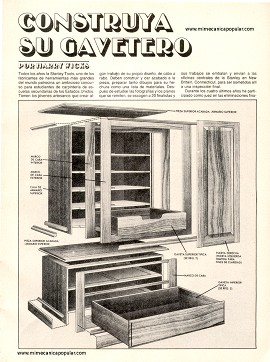 Construya su Gavetero - Junio 1981
